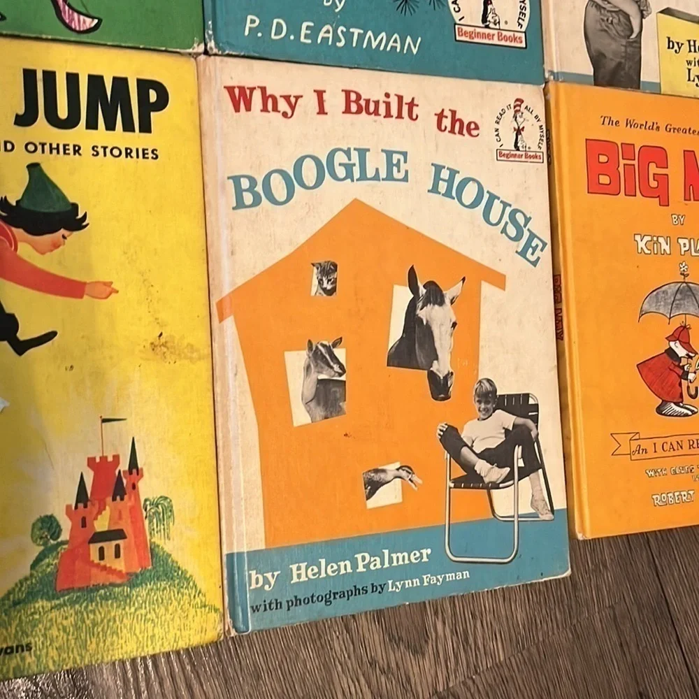 Vintage lot of 12 I Can Read by Myself books